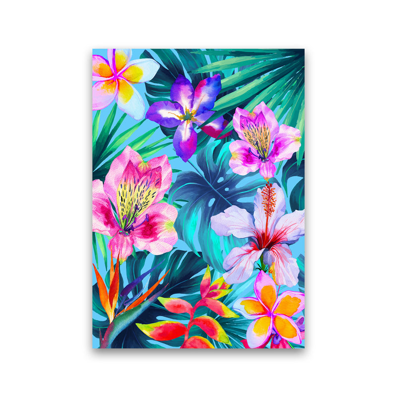 The Tropical Flowers Art Print by Seven Trees Design Print Only