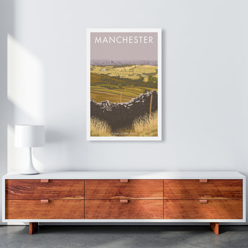 Manchester Cown Edge Travel Art Print By Stephen Millership A1 Canvas