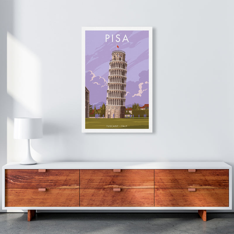 Pisa Travel Art Print By Stephen Millership A1 Canvas