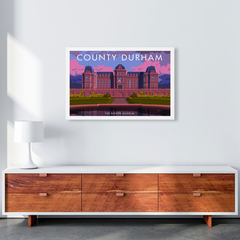 County Durham by Stephen Millership A1 Canvas