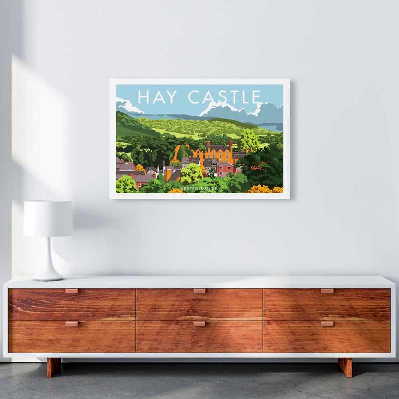 Hay Castle by Stephen Millership A1 Canvas