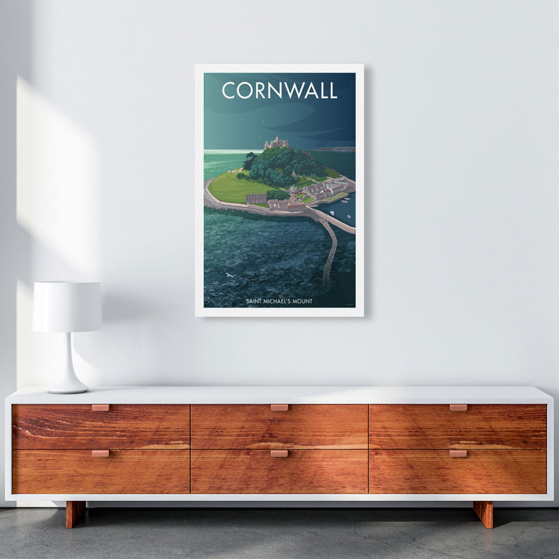 Cornwall St Micheal's Mount Art Print by Stephen Millership A1 Canvas
