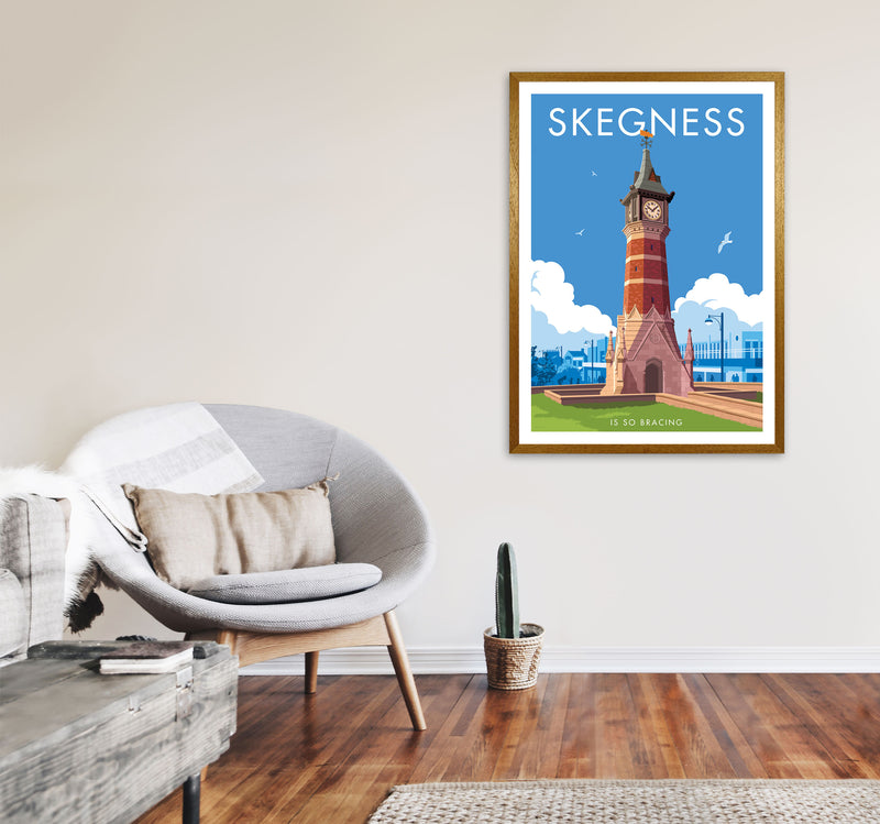 Skegness by Stephen Millership A1 Print Only