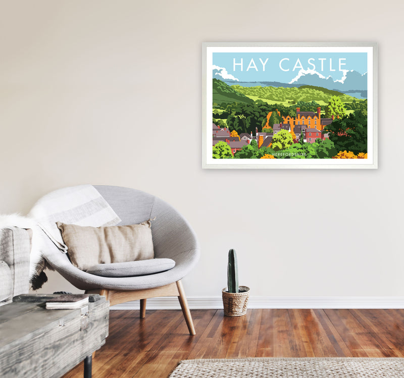 Hay Castle by Stephen Millership A1 Oak Frame