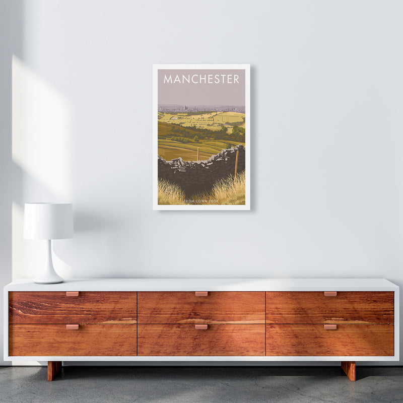 Manchester Cown Edge Travel Art Print By Stephen Millership A2 Canvas