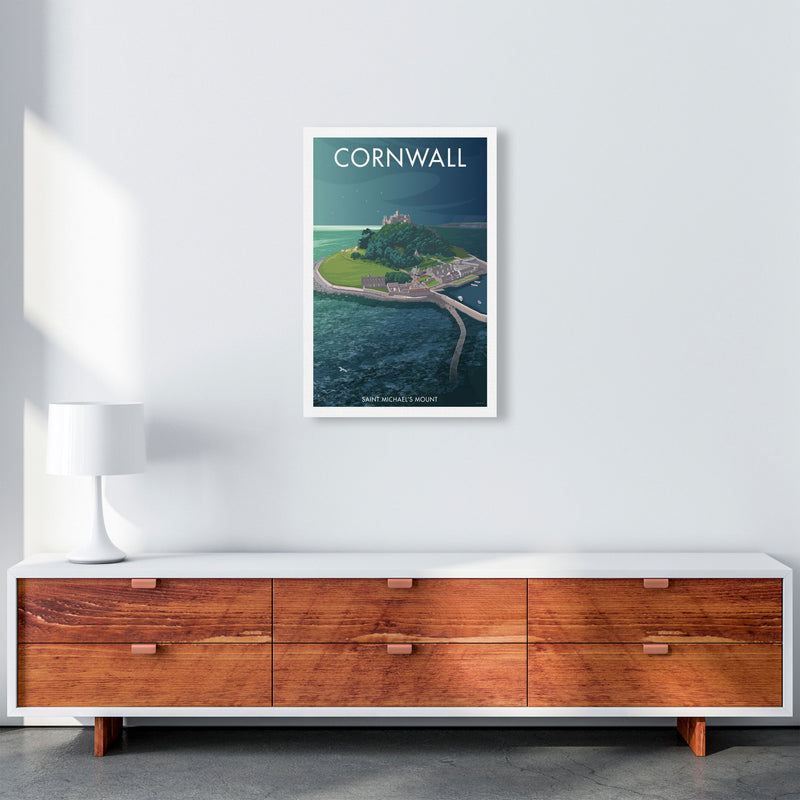 Cornwall St Micheal's Mount Art Print by Stephen Millership 40x50 Travel Canvas