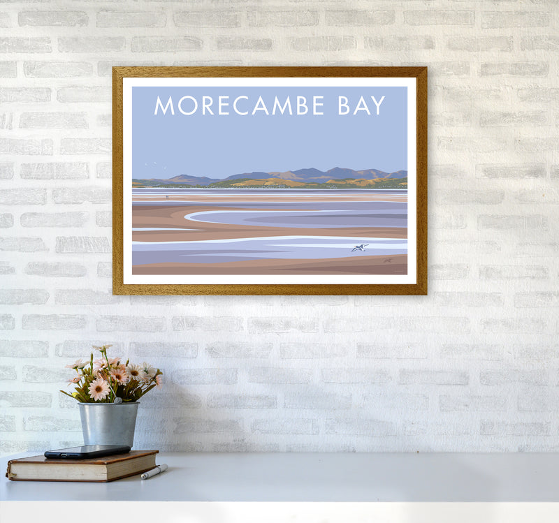 Morecambe Bay Travel Art Print By Stephen Millership A2 Print Only
