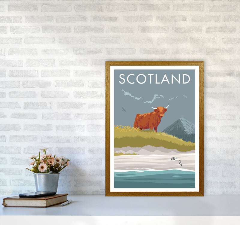 Scotland Angus Travel Art Print By Stephen Millership A2 Print Only