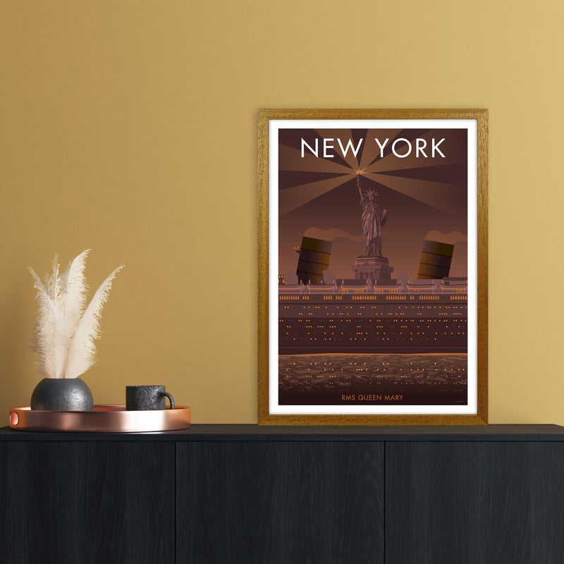 New York Sepia Art Print by Stephen Millership A2 Print Only