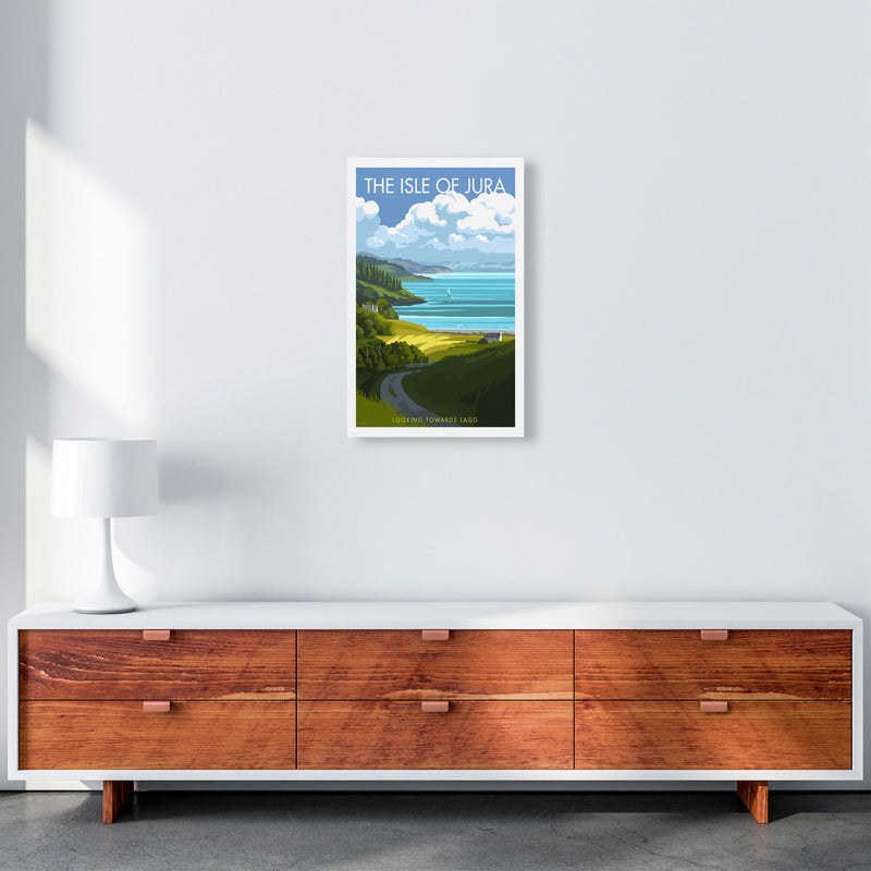 The Isle of Jura Art Print by Stephen Millership A3 Canvas