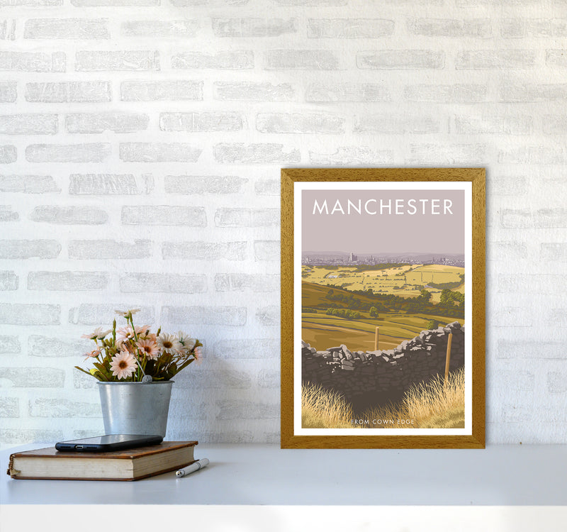 Manchester Cown Edge Travel Art Print By Stephen Millership A3 Print Only