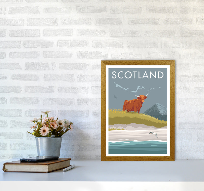 Scotland Angus Travel Art Print By Stephen Millership A3 Print Only