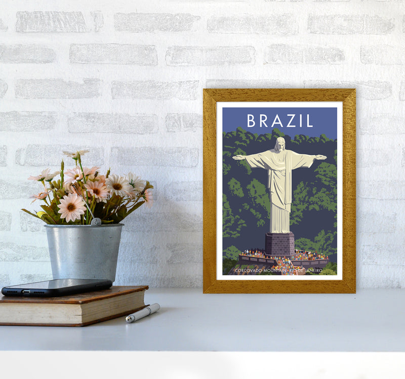 Brazil Travel Art Print By Stephen Millership A4 Print Only