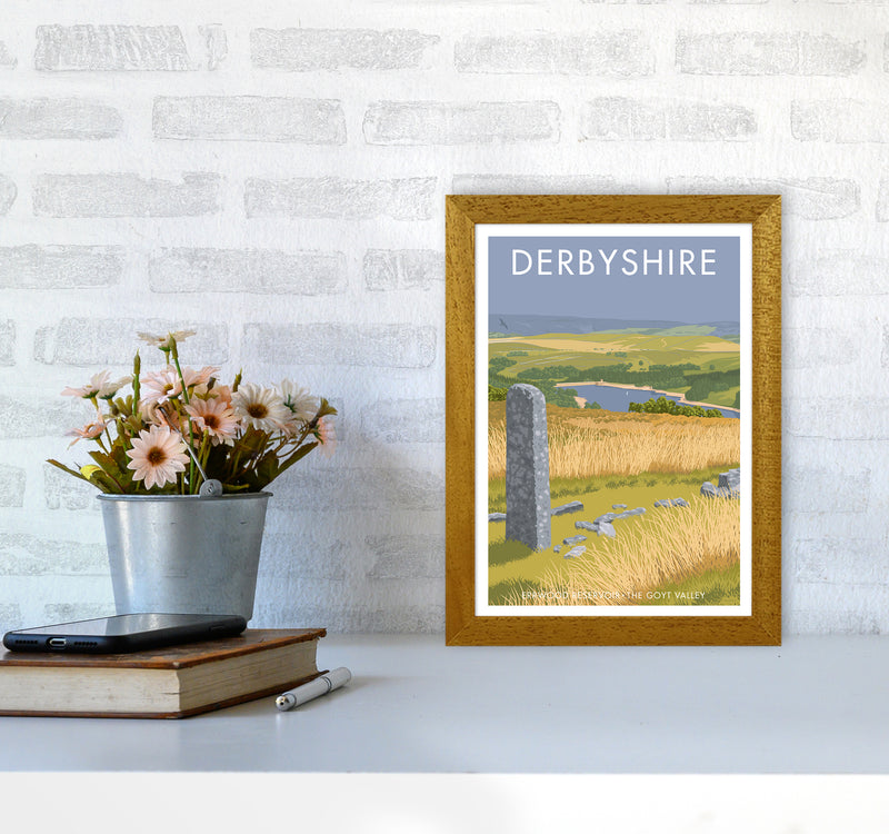 Derbyshire Errwood Travel Art Print By Stephen Millership A4 Print Only