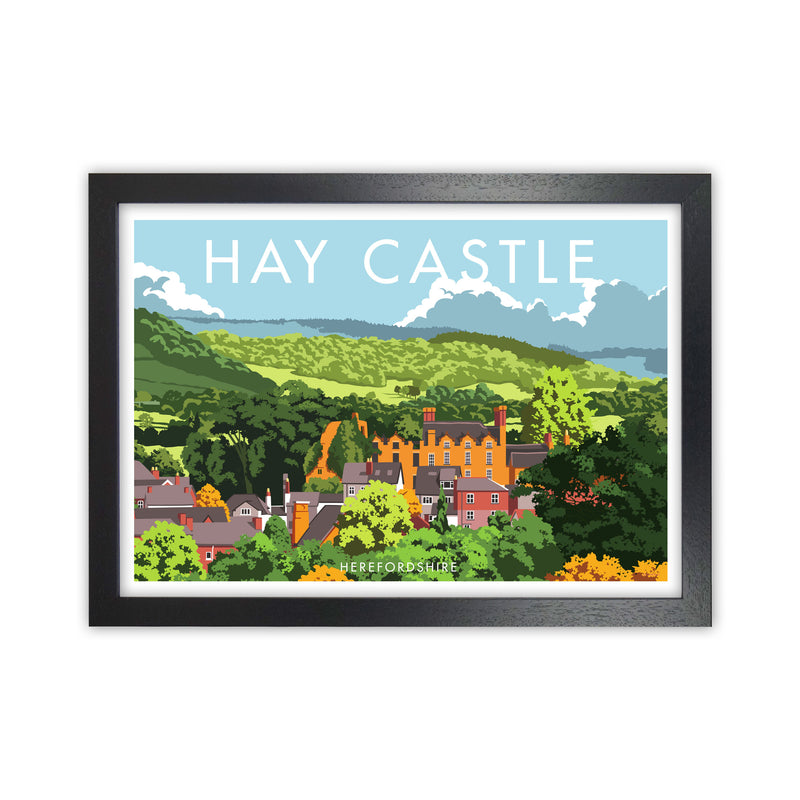 Hay Castle by Stephen Millership Black Grain
