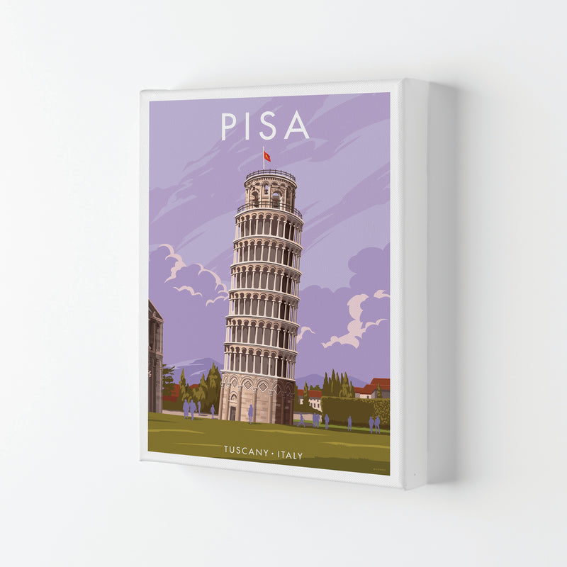Pisa Travel Art Print By Stephen Millership Canvas