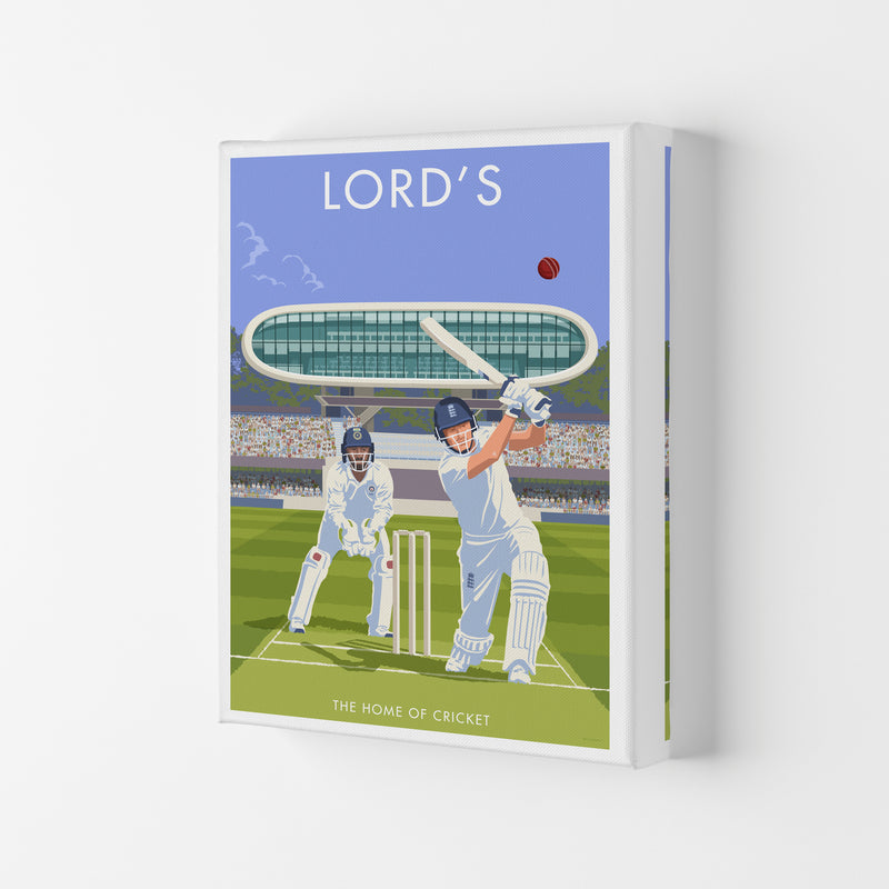 Lord's Travel Art Print by Stephen Millership Canvas