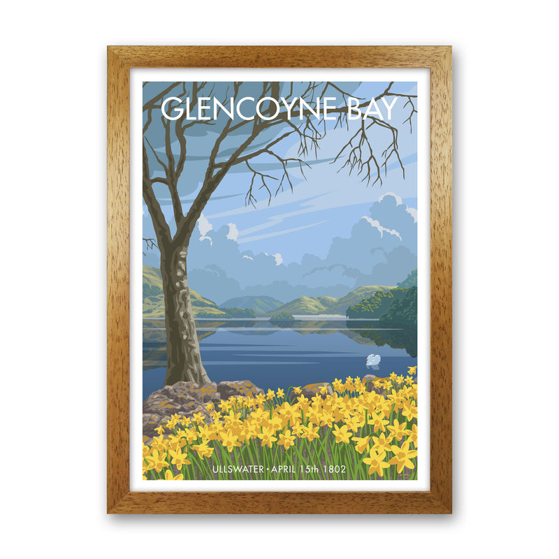 Glencoyne Bay Ullswater Art Print by Stephen Millership Oak Grain