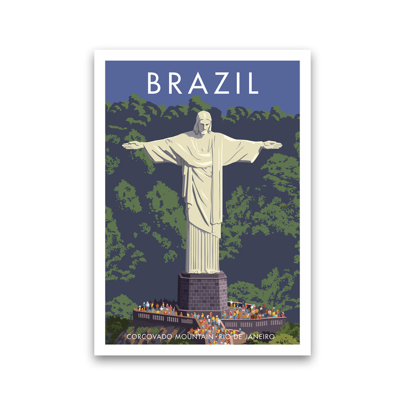 Brazil Travel Art Print By Stephen Millership Print Only
