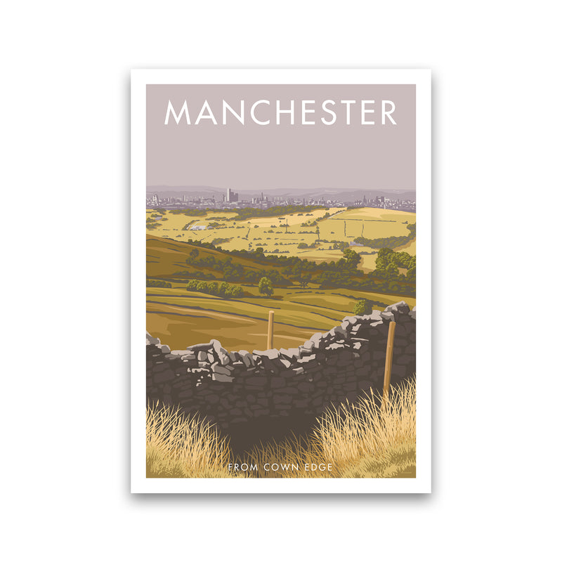 Manchester Cown Edge Travel Art Print By Stephen Millership Print Only