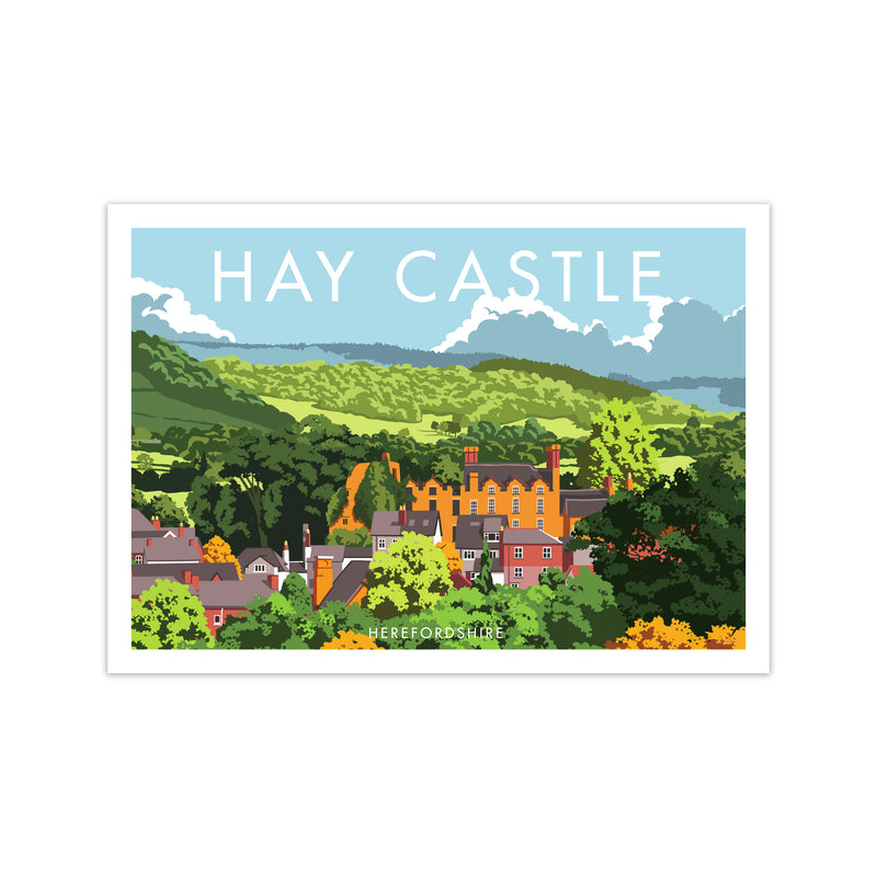 Hay Castle by Stephen Millership Print Only