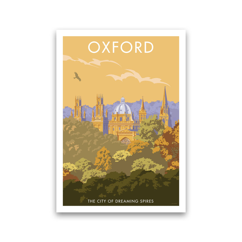 Oxford Travel Art Print by Stephen Millership Print Only