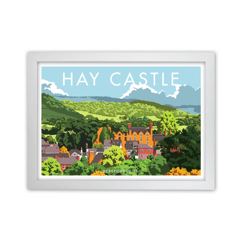 Hay Castle by Stephen Millership White Grain