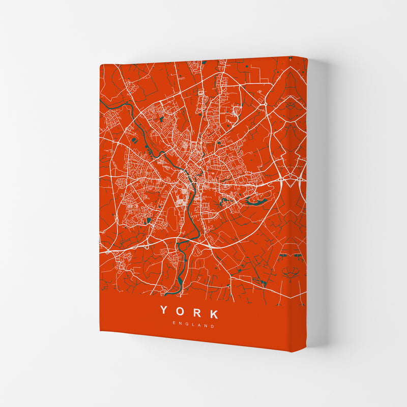 York I Art Print by UrbanMaps Canvas