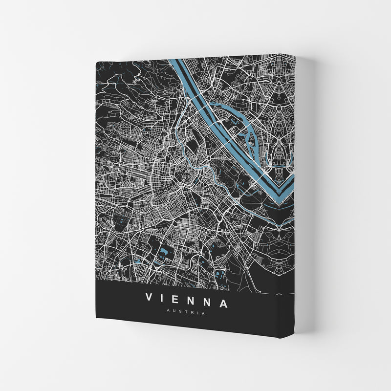 Vienna Art Print by UrbanMaps Canvas