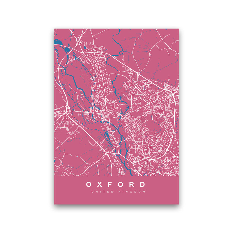 Oxford III Art Print by UrbanMaps Print Only