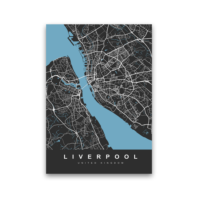 Liverpool II Art Print by UrbanMaps Print Only