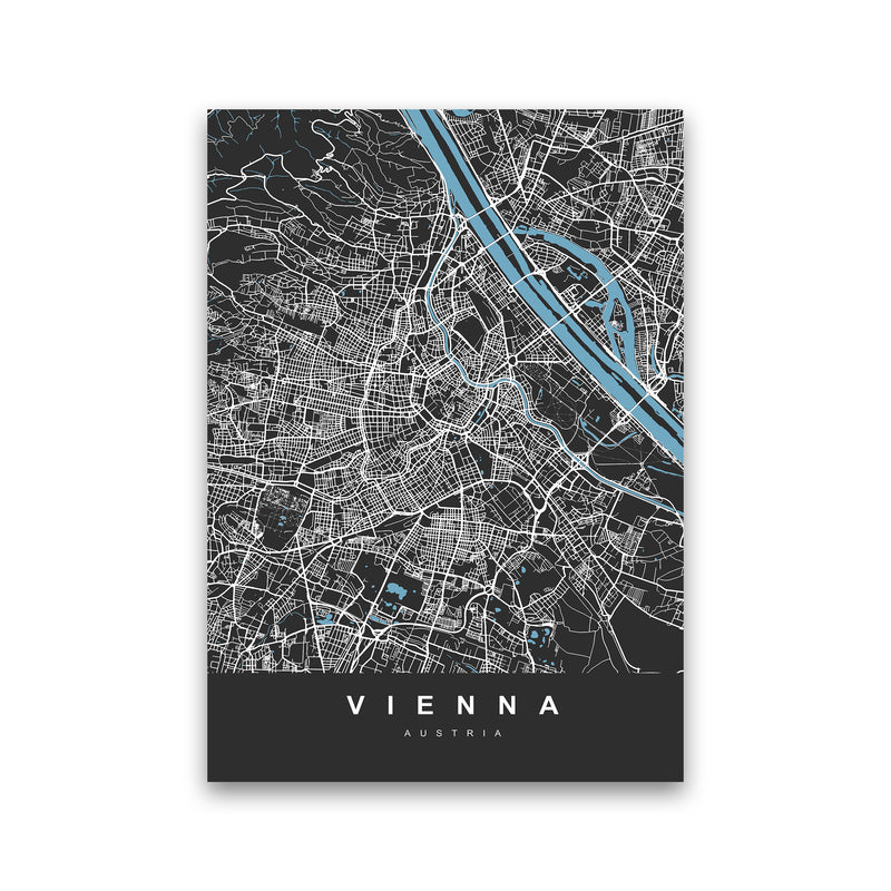 Vienna Art Print by UrbanMaps Print Only