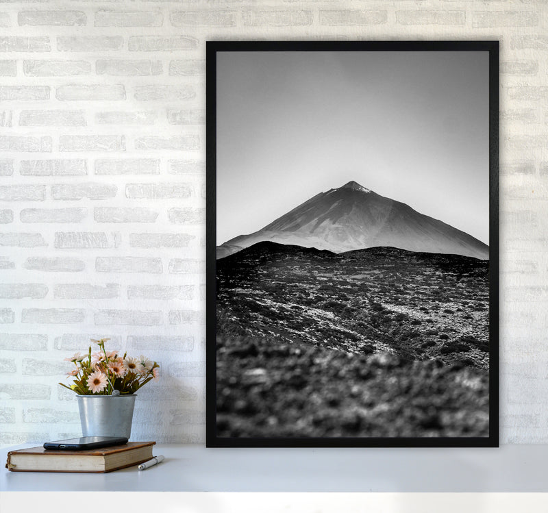 Teide Volcano Photography Print by Victoria Frost A1 White Frame
