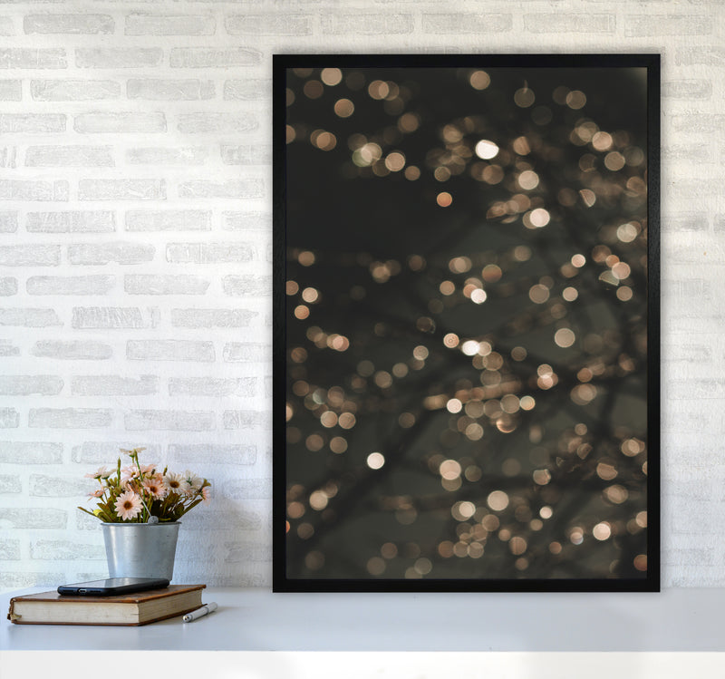 Midnight Glow Photography Print by Victoria Frost A1 White Frame