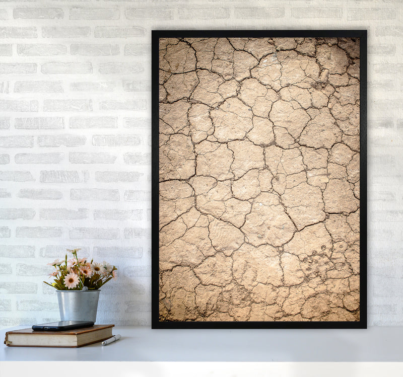 Desert Sand Photography Print by Victoria Frost A1 White Frame