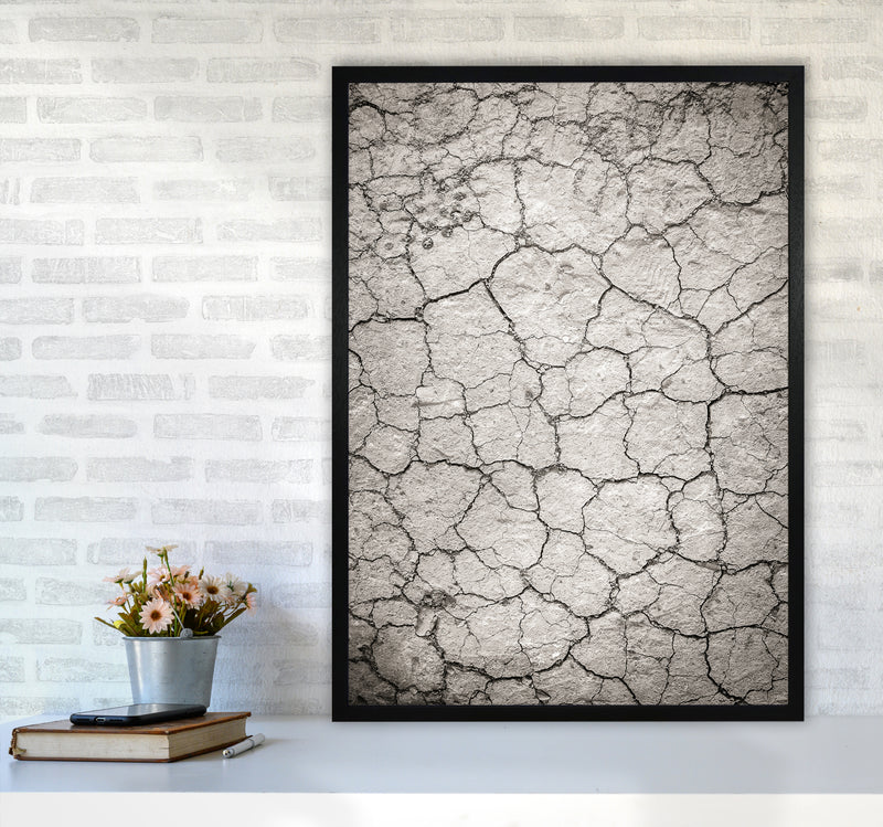 Desert Sand II Photography Print by Victoria Frost A1 White Frame