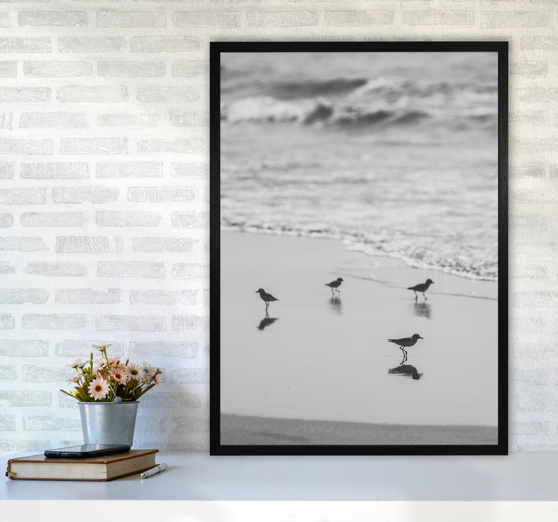 Beach Club Photography Print by Victoria Frost A1 White Frame