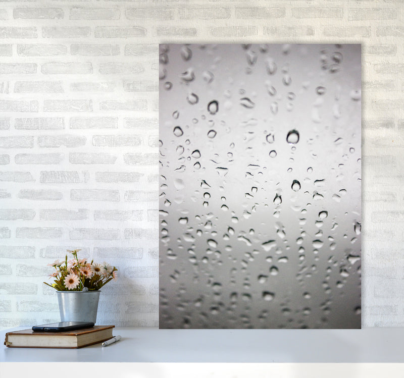 Touch of Rain Photography Print by Victoria Frost A1 Black Frame