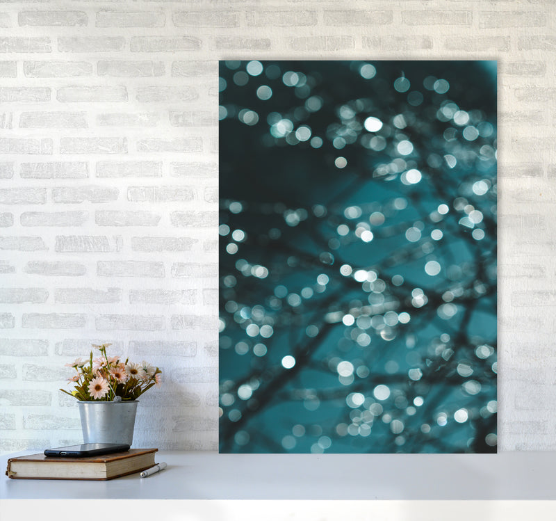 Midnight Sparkle Photography Print by Victoria Frost A1 Black Frame