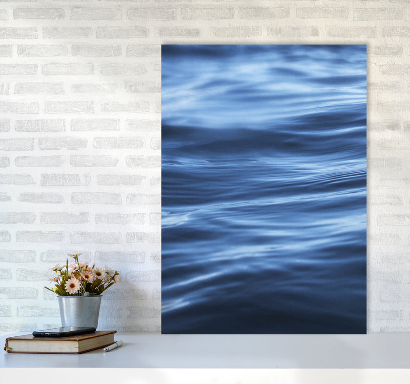 Calm Ocean Photography Print by Victoria Frost A1 Black Frame
