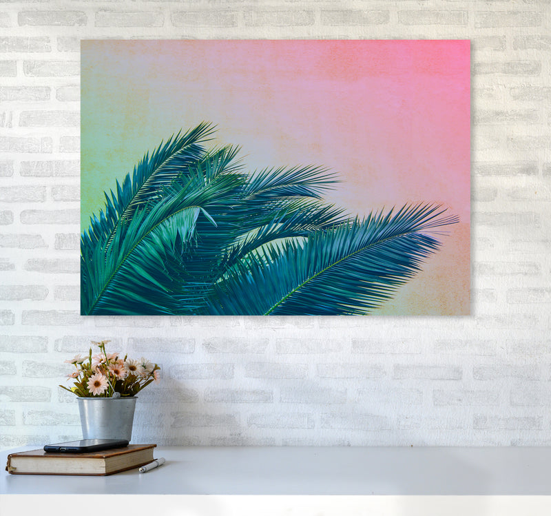 Botanical Palms Photography Print by Victoria Frost A1 Black Frame