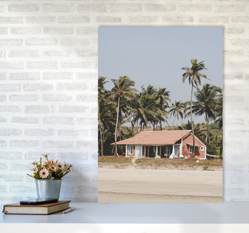 Beach House Photography Print by Victoria Frost A1 Black Frame