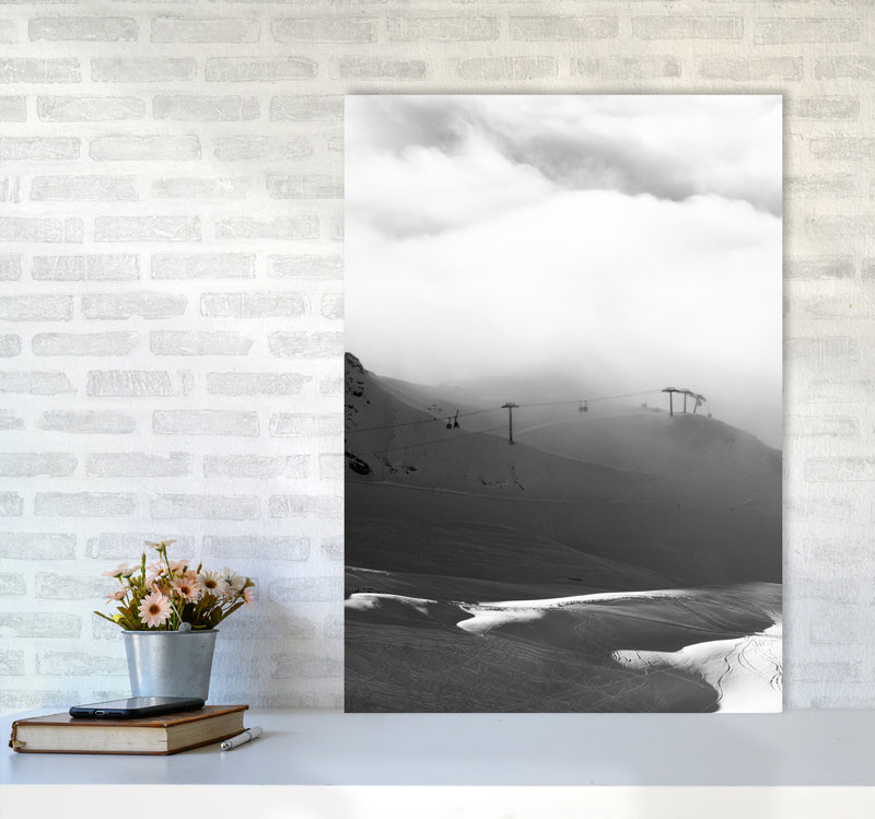 Above and beyond the Mountain Photography Print by Victoria Frost A1 Black Frame