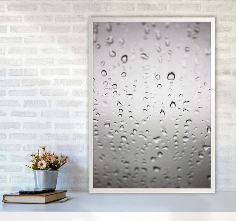 Touch of Rain Photography Print by Victoria Frost A1 Oak Frame
