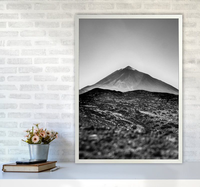 Teide Volcano Photography Print by Victoria Frost A1 Oak Frame