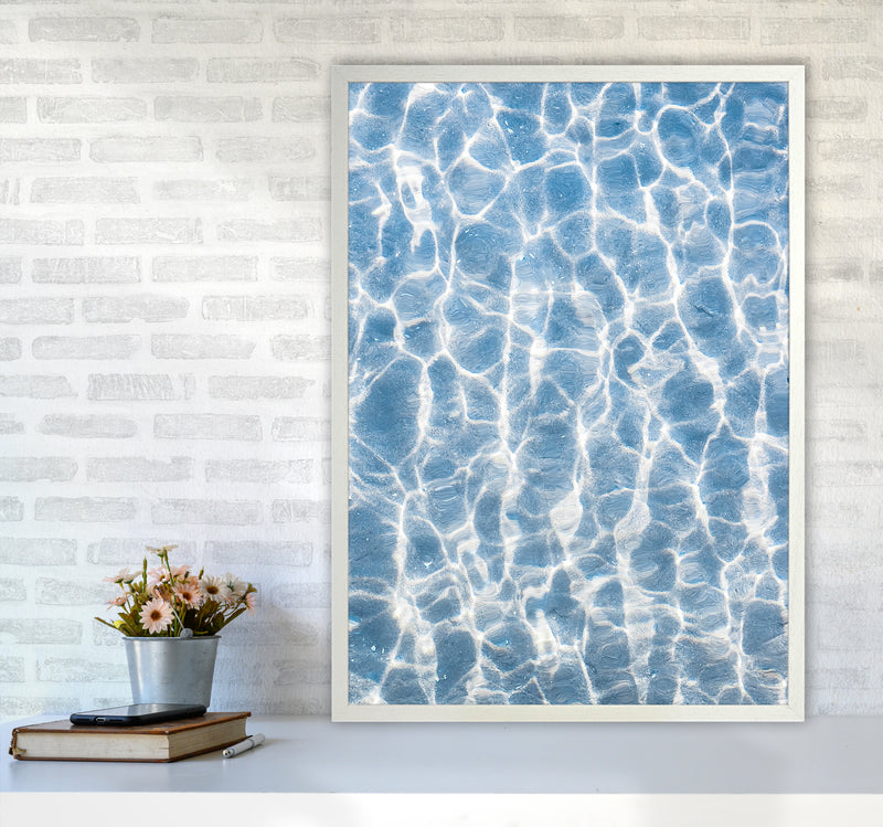 Ripples Photography Print by Victoria Frost A1 Oak Frame
