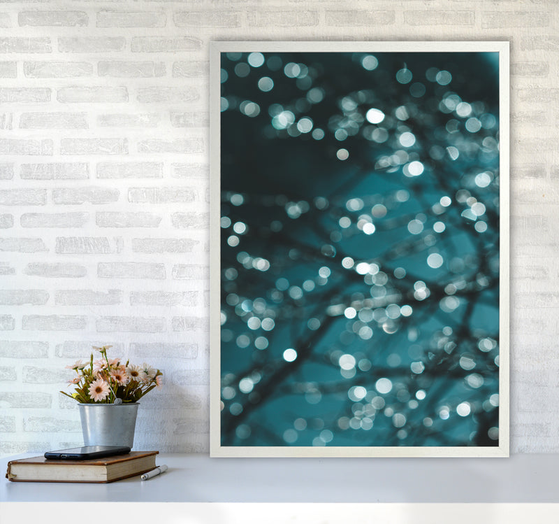 Midnight Sparkle Photography Print by Victoria Frost A1 Oak Frame