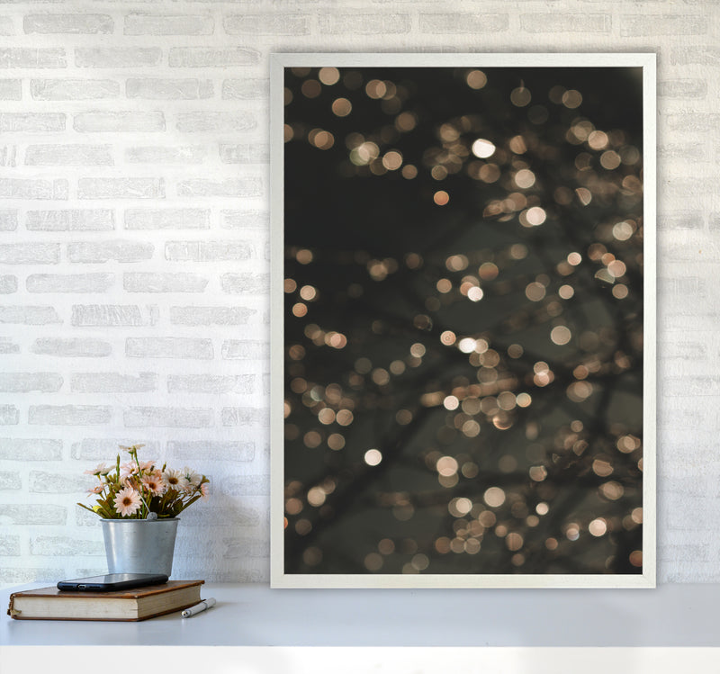 Midnight Glow Photography Print by Victoria Frost A1 Oak Frame