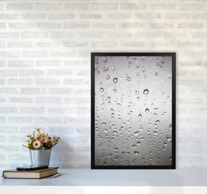Touch of Rain Photography Print by Victoria Frost A2 White Frame