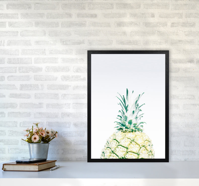 Pineapple Photography Print by Victoria Frost A2 White Frame